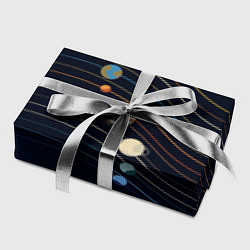 Бумага для упаковки Парад планет 2024, цвет: 3D-принт — фото 2