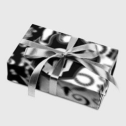 Бумага для упаковки Bleach logo blur anime black, цвет: 3D-принт — фото 2