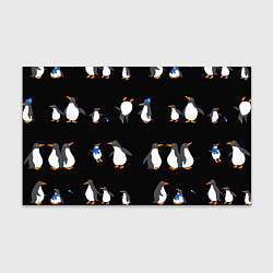 Бумага для упаковки Веселая семья пингвинов, цвет: 3D-принт