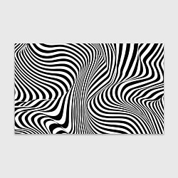 Бумага для упаковки Цвета зебры оптическая иллюзия, цвет: 3D-принт
