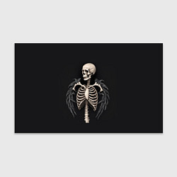 Бумага для упаковки Необычный скелет с крыльями, цвет: 3D-принт