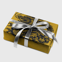 Бумага для упаковки Дракон на золоте, цвет: 3D-принт — фото 2