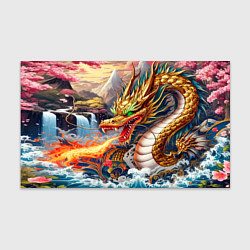Бумага для упаковки Dragon tattoo - irezumi, цвет: 3D-принт