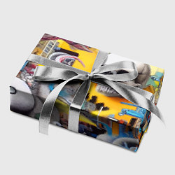 Бумага для упаковки Урбанистический сон - сюрреализм, цвет: 3D-принт — фото 2