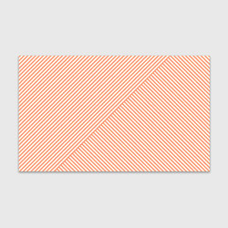 Бумага для упаковки Полосы персиковый, цвет: 3D-принт