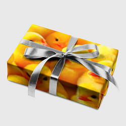 Бумага для упаковки С желтыми цыплятами, цвет: 3D-принт — фото 2