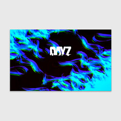 Бумага для упаковки Dayz огонь синий, цвет: 3D-принт