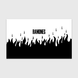 Бумага для упаковки Ramones fire black rock, цвет: 3D-принт