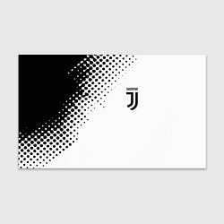 Бумага для упаковки Juventus sport black geometry, цвет: 3D-принт