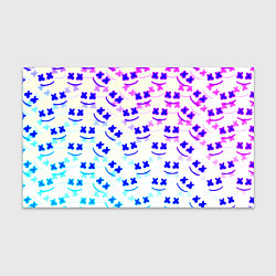 Бумага для упаковки Marshmello pattern neon, цвет: 3D-принт