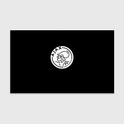 Бумага для упаковки Ajax fc белое лого, цвет: 3D-принт