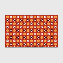 Бумага для упаковки Паттерн с мячами, цвет: 3D-принт