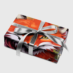 Бумага для упаковки Лиса Кицунэ в японском стиле, цвет: 3D-принт — фото 2