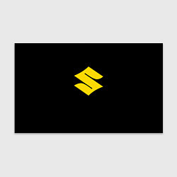 Бумага для упаковки Suzuki logo yellow, цвет: 3D-принт