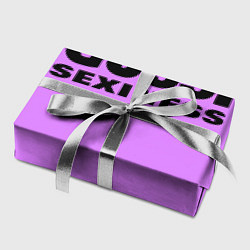 Бумага для упаковки Гусси сиреневый - сексуальность, цвет: 3D-принт — фото 2