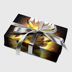 Бумага для упаковки Пикачу рокер с электрогитарой, цвет: 3D-принт — фото 2