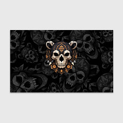 Бумага для упаковки Череп медведя, цвет: 3D-принт