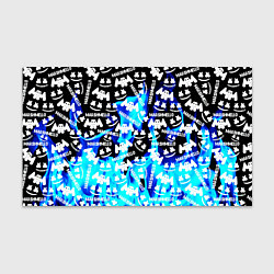 Бумага для упаковки Marshmello fire, цвет: 3D-принт