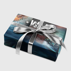 Бумага для упаковки Warthunder морская битва, цвет: 3D-принт — фото 2