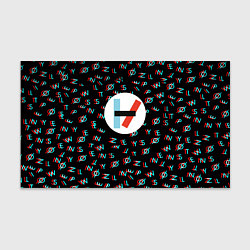 Бумага для упаковки Twenty one pilots glitch, цвет: 3D-принт