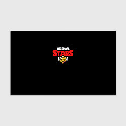 Бумага для упаковки Brawl stars logo red, цвет: 3D-принт