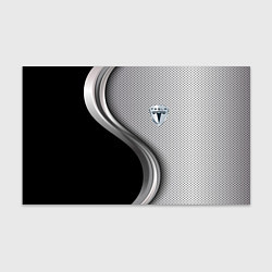 Бумага для упаковки Tesla carbon metal, цвет: 3D-принт