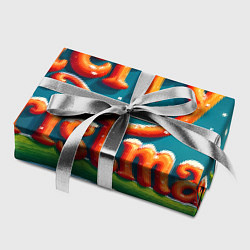 Бумага для упаковки Merry Christmas 2025, цвет: 3D-принт — фото 2