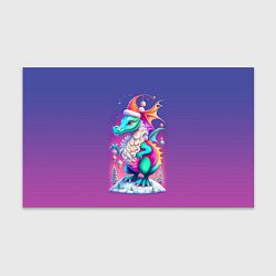 Бумага для упаковки Новогодний дракончик - нейроарт, цвет: 3D-принт