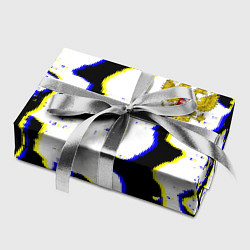 Бумага для упаковки Россия герб глитч, цвет: 3D-принт — фото 2