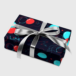 Бумага для упаковки Воздушные шары для праздника, цвет: 3D-принт — фото 2