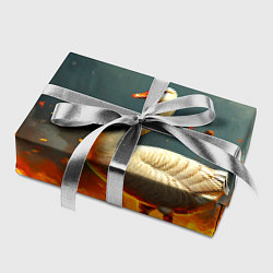 Бумага для упаковки Гусь в огне, цвет: 3D-принт — фото 2