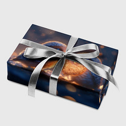 Бумага для упаковки Милые влюбленные совушки, цвет: 3D-принт — фото 2