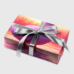 Бумага для упаковки Уточка на розовом озере, цвет: 3D-принт — фото 2