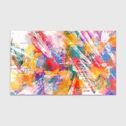 Бумага для упаковки Абстракция - multi-colored strokes of paint, цвет: 3D-принт