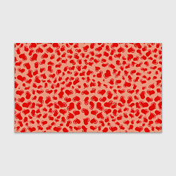 Бумага для упаковки Сердца любви, цвет: 3D-принт