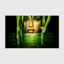 Бумага для упаковки Девушка tropic, цвет: 3D-принт