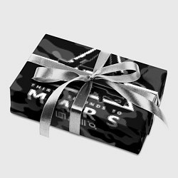 Бумага для упаковки 30 Seconds to Mars - poster, цвет: 3D-принт — фото 2