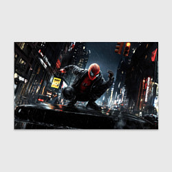 Бумага для упаковки Spiderman night city, цвет: 3D-принт