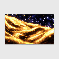 Бумага для упаковки Золотая текстура и синее небо, цвет: 3D-принт