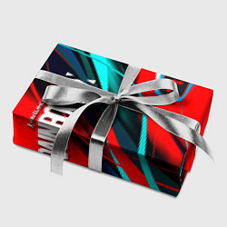 Бумага для упаковки Rainbow six геометрия полосы, цвет: 3D-принт — фото 2