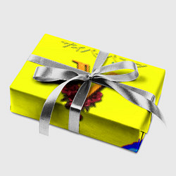 Бумага для упаковки Cyberpunk краски неоновые, цвет: 3D-принт — фото 2