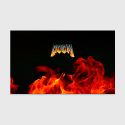 Бумага для упаковки Doom огненная текстура, цвет: 3D-принт