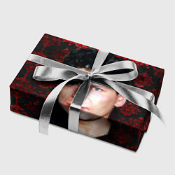 Бумага для упаковки Сектор газа красные узоры, цвет: 3D-принт — фото 2