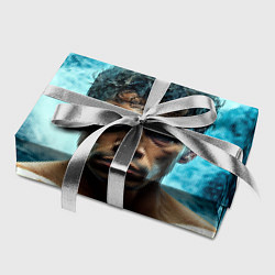 Бумага для упаковки Артуро Гатти в дыму, цвет: 3D-принт — фото 2