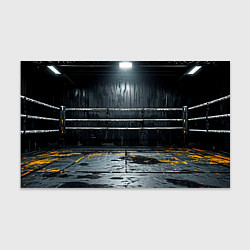 Бумага для упаковки Черный ринг, цвет: 3D-принт
