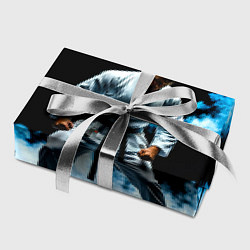 Бумага для упаковки Боец джиу-джитсу в дыму, цвет: 3D-принт — фото 2