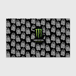 Бумага для упаковки Monster energy медвежьи лапы, цвет: 3D-принт