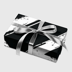 Бумага для упаковки Color black white, цвет: 3D-принт — фото 2