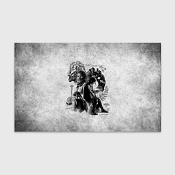 Бумага для упаковки The last of us grey grunge, цвет: 3D-принт