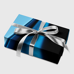 Бумага для упаковки Black blue, цвет: 3D-принт — фото 2